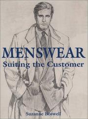 Cover of: Menswear by Suzanne Boswell