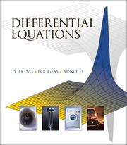 Cover of: Differential Equations by John Polking, Albert Boggess, David Arnold