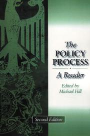 Cover of: The Policy Process by Michael J. Hill