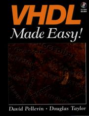 Cover of: VHDL made easy!