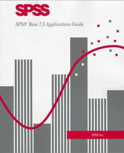 SPSS Base 7.5 applications guide