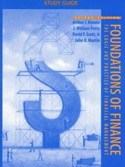 Cover of: Foundations of Finance : The Logic and Practice of Financial Management (Study Guide)