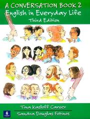 Cover of: A Conversation Book 2 by Tina Kasloff Carver, Sandra Douglas Fotinos