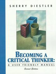 Cover of: Becoming a critical thinker by Sherry Diestler