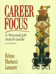 Cover of: Career Focus