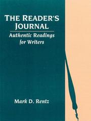 Cover of: The reader's journal: authentic readings for writers