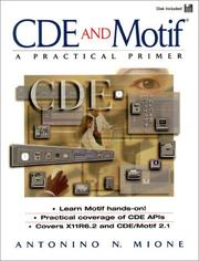 CDE and Motif by Mione, Antonino N.