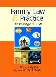Cover of: Family Law and Practice | Grace A. Luppino