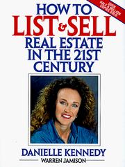 Cover of: How to list and sell real estate in the 21st century