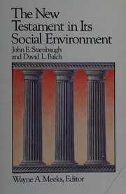Cover of: The New Testament in its social environment