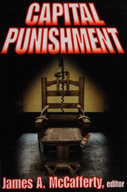 Capital punishment by James A. McCafferty