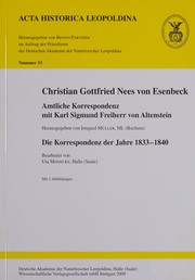 Christian Gottfried Nees von Esenbeck by C. G. Nees von Esenbeck