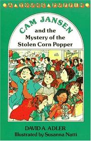 Cover of: Cam Jansen and the mystery of the stolen corn popper