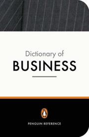 The new Penguin business dictionary