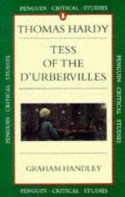 Cover of: Thomas Hardy, Tess of the d'Urbervilles
