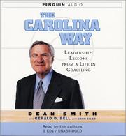 Cover of: The Carolina Way: Leadership Lessons from a Life in Coaching