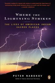 Cover of: Where the Lightning Strikes by Peter Nabokov