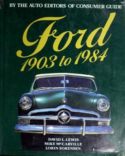 Cover of: Ford 1903-1984
