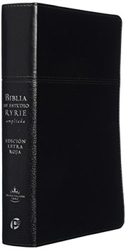 Cover of: Biblia de estudio Ryrie ampliada: Duo-tono negro