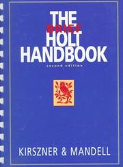 Cover of: The brief Holt handbook