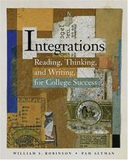 Cover of: Integrations by William S. Robinson, Pam Altman