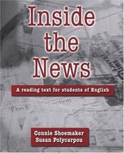 Cover of: Inside the news: a reading text for students of English