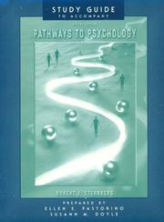 Cover of: Pathways To Psychology Study Guide 2e