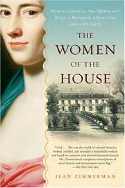 The women of the house by Jean Zimmerman