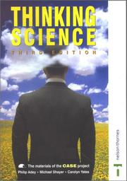 Cover of: Thinking Science