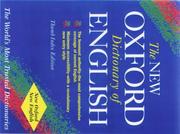 Cover of: The New Shorter Oxford English Dictionary on Historical Principles: 2 Volume Set