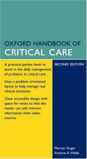 Oxford handbook of critical care