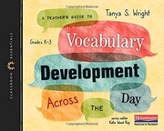 Cover of: A Teacher's Guide to Vocabulary Development Across the Day: The Classroom Essentials Series