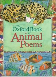 Cover of: The Oxford book of animal poems: [compiled by] Michael Harrison and Christopher Stuart-Clark.