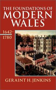 The foundation of modern Wales : Wales 1642-1780