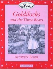 Goldilocks and the three bears. Activity book