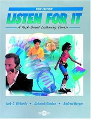 Listen for it : a task-based listening course