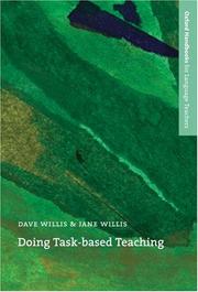 Doing task-based teaching by Dave Willis