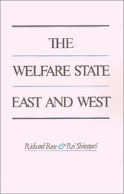 Cover of: The Welfare state East and West