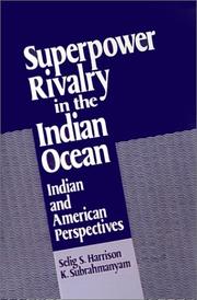 Cover of: Superpower Rivalry in the Indian Ocean: Indian and American Perspectives