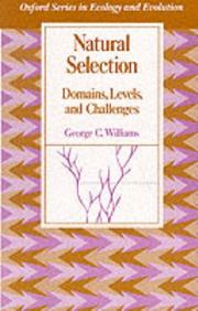 Cover of: Natural selection: domains, levels, and challenges