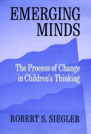 Cover of: Emerging minds: the process of change in children's thinking