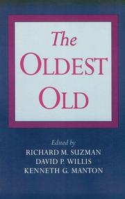 Cover of: The Oldest Old