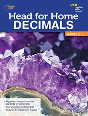 Cover of: Head for Home : Math Skills: Decimals