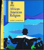 Cover of: African American-religion [sic]