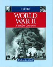 Cover of: World War II: a student companion