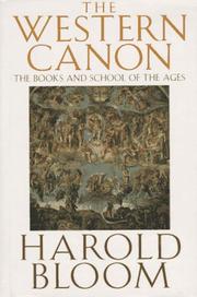 Cover of: The Western canon by Harold Bloom