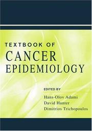 Textbook of cancer epidemiology