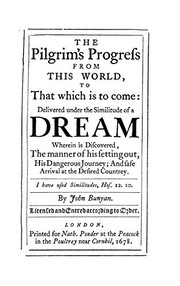 Cover of: The Pilgrim's Progress from this World to that Which is to Come by John Bunyan