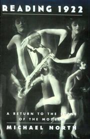 Cover of: Reading 1922: a return to the scene of the modern