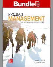 Cover of: GEN COMBO LOOSELEAF PROJECT MANAGEMENT: MANAGERIAL PROCESS; CONNECT ACCESS CARD